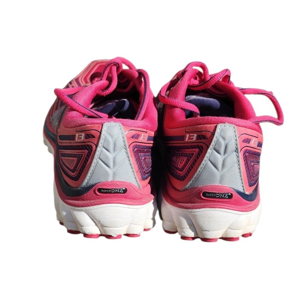Brooks Glycerin G13 Womens Running Shoes Pink Blue Teal 1201911B661 Size 8 - Picture 4 of 7